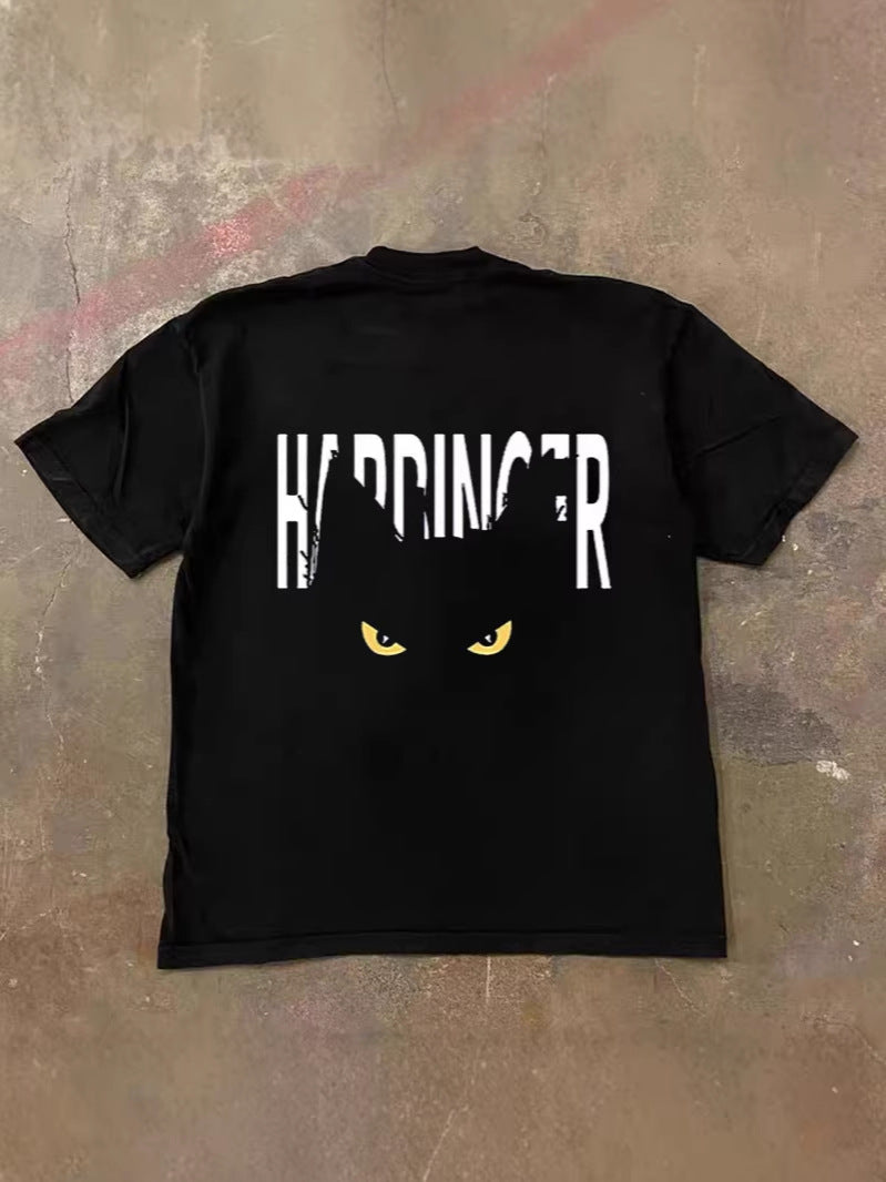 Oversized Cotton Graphic T-Shirt