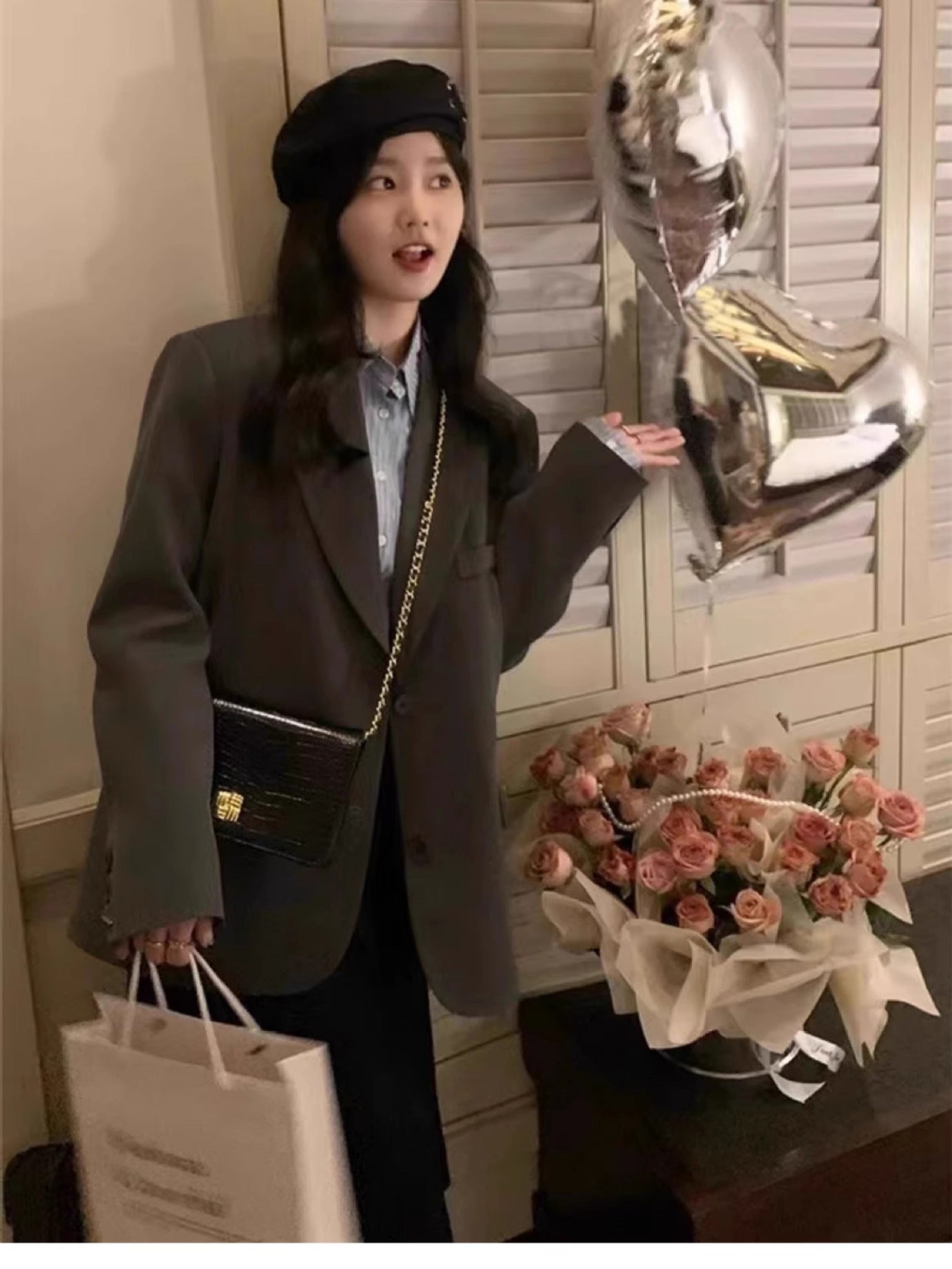 Oversized Casual Blazer for Women